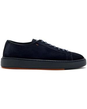 Santoni Trainers - Blue