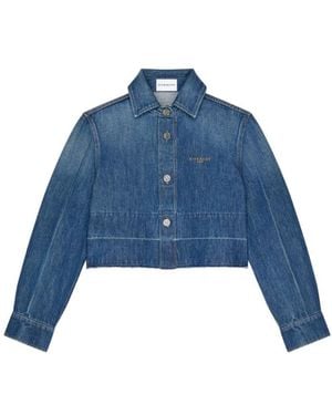 Givenchy Overhemden ,Blauw ,Denim Shirts