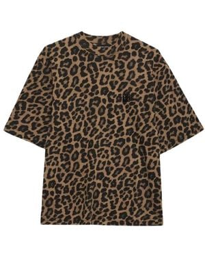 Anine Bing T-Shirts - Brown