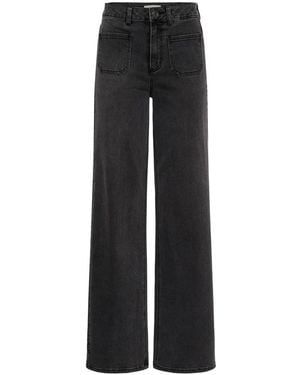 Kaffe Kabrook Hw Reg Fit Jeans - Zwart