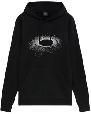 Oakley Hoodies & Sweatvesten ,Zwart ,Katoen Lunar Ellipse Hoodie