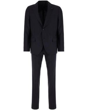 Lardini Single Breasted Suits - Nero