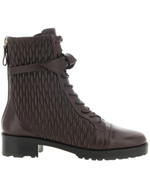Alexandre Birman Lace-Up Boots - Marrón