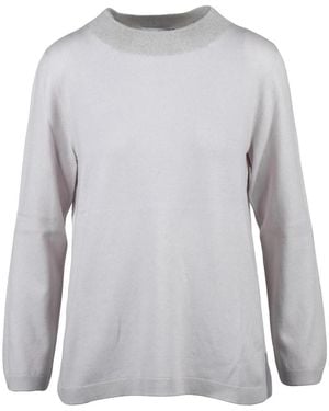 Gran Sasso Round-Neck Knitwear - Gris