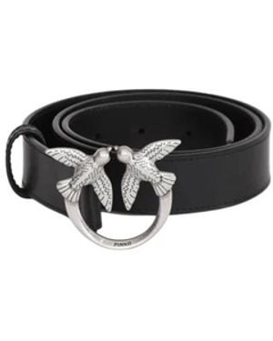 Pinko Accessoires ,Zwart ,Leer Belts