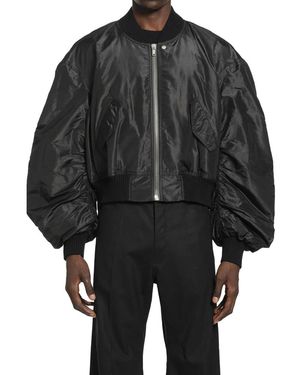 Rick Owens Bomber Jackets - Negro