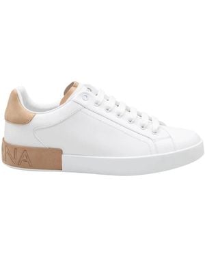 Dolce & Gabbana Portofino Sneakers - Weiß