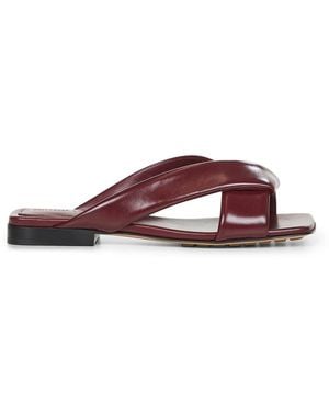 Bottega Veneta Sliders - Rosso
