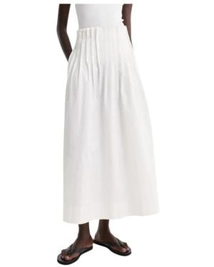 Rohe Midi Skirts - Blanco