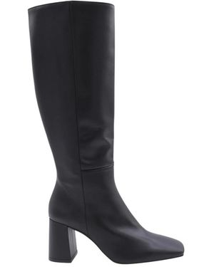Ángel Alarcón Heeled Boots - Black