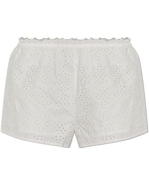 Posse Harriet Katoenen Short - Wit