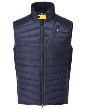 Parajumpers Jassen ,Blauw ,Gewatteerd Zavier Vest Met Zakken
