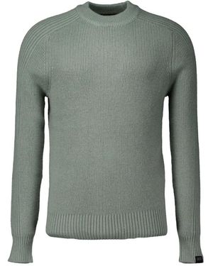 Butcher of Blue Round-Neck Knitwear - Green