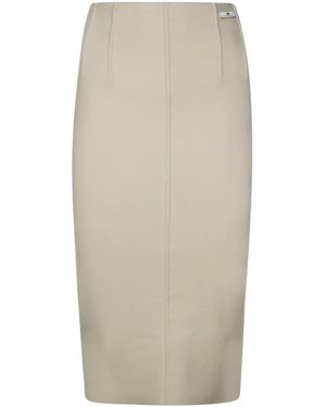 Elisabetta Franchi Pencil Skirts - Neutro