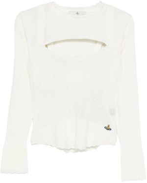 Vivienne Westwood Dusty Corset Top - Wit