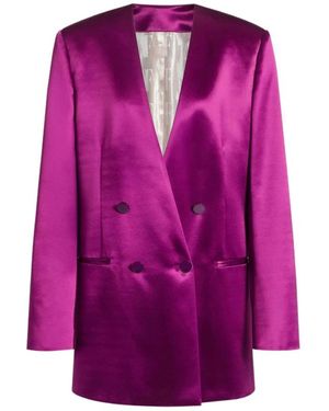 Alberta Ferretti Blazers - Purple