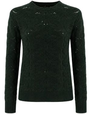 Etro Round-Neck Knitwear - Verde