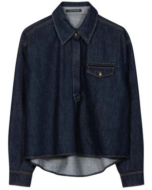 Luisa Cerano Blouses - Bleu