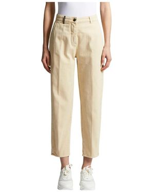 Peserico Cropped Trousers - Neutro