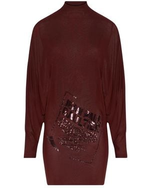 Jean Paul Gaultier Knitted Dresses - Rouge