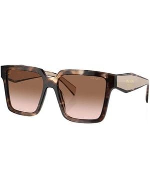 Prada 24Zs 07R0A6 Zonnebril - Bruin