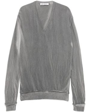 Our Legacy Parallel V-Neck - Grau