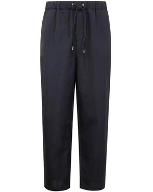 OAMC Relaxed Fit Broek Met Trekkoord - Blauw
