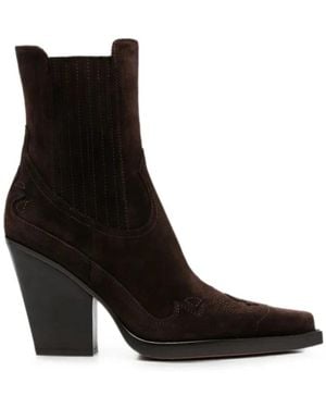 Paris Texas Cowboy Boots - Negro