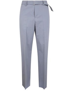 Lardini Broeken ,Blauw ,Straight Broeken