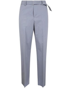 Lardini Broeken ,Blauw ,Straight Broeken