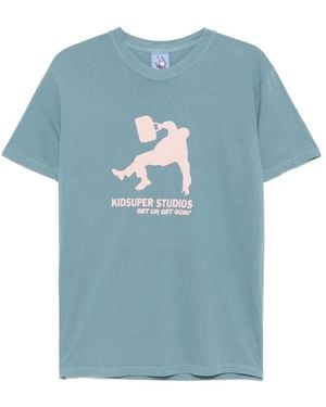 Kidsuper T-Shirts - Blue