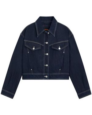 HUGO Denim Jackets - Azul