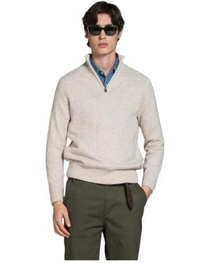 Impure Round-Neck Knitwear - Gris