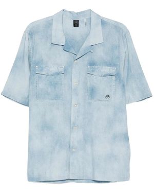 Moose Knuckles Short Sleeve Shirts - Azul