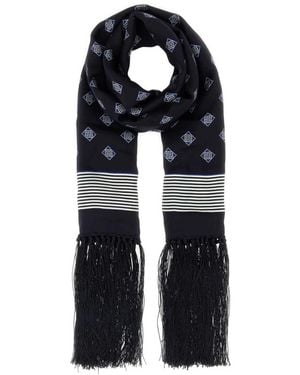 Bode Silky Scarves - Black