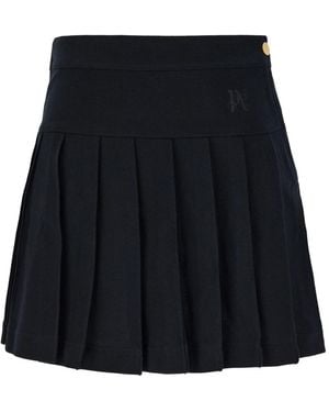 Palm Angels Short Skirts - Black