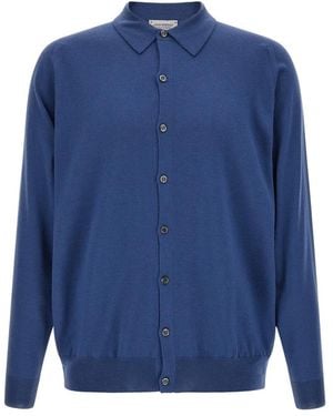 John Smedley Cardigans - Azul