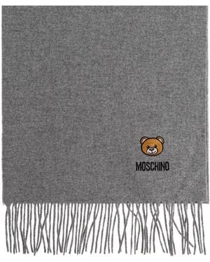 Moschino Winter Scarves - Grigio