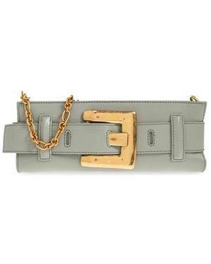Balmain Anthem Clutch - Groen