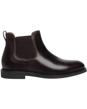 Nero Giardini Italienische Lederstiefeletten Stilvolles Design - Schwarz