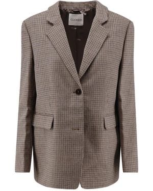 Closed Blazers - Brown