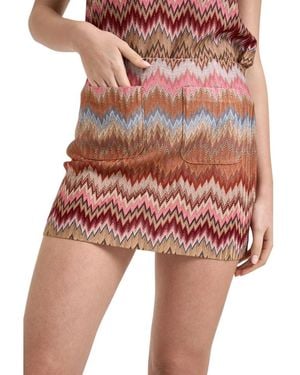 Missoni Short Skirts - Rojo