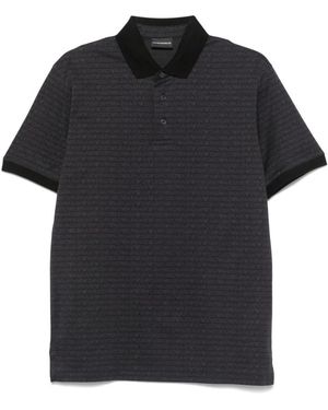 Emporio Armani Polo Shirts - Black
