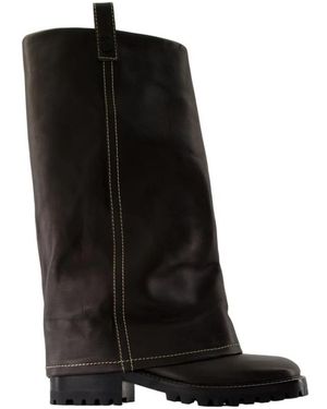 Acne Studios High Boots - Negro