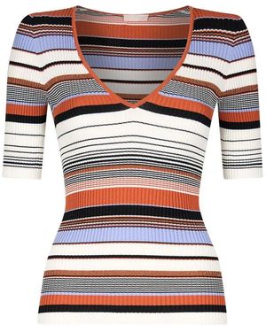Liu Jo V-Neck Knitwear - Multicolore
