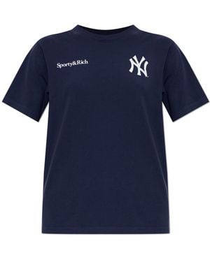 Sporty & Rich T-Shirts - Blau