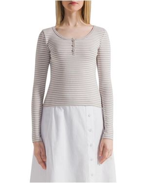 American Dreams Long Sleeve Tops - Gris