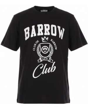 Barrow Logo Print T-Shirt - Schwarz