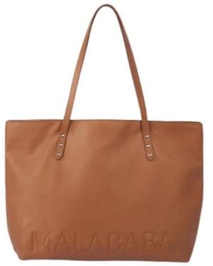 Malababa Tote Bags - Marrone