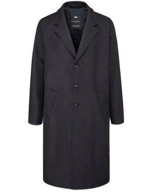 Gloverall Single-Breasted Coats - Blu
